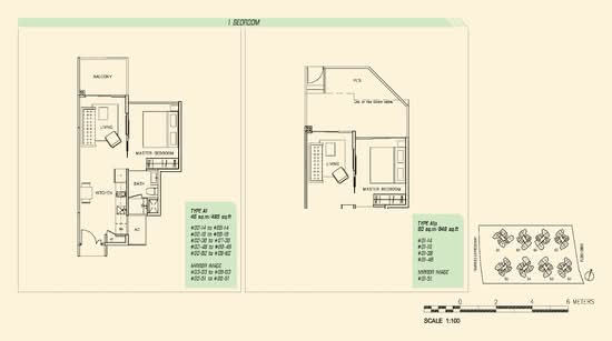 Parc Olympia - Floor Plan