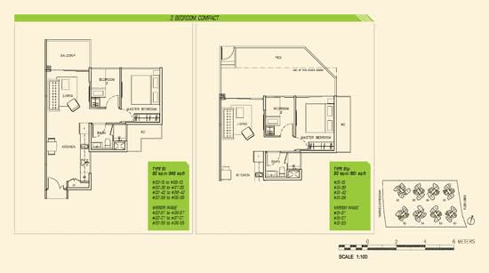 Parc Olympia - Floor Plan