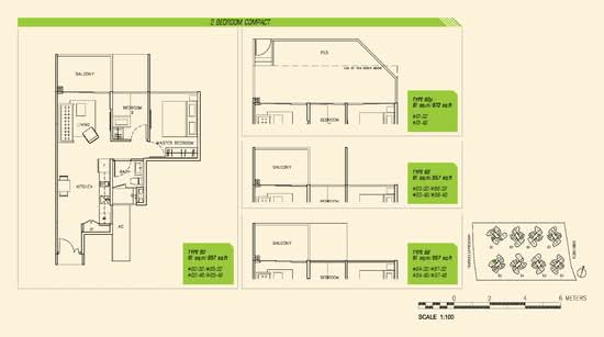 Parc Olympia - Floor Plan