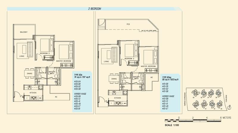 Parc Olympia, 52 Flora Drive, 2 Bedrooms, 797 sqft, Condominium For Sale, by Shaun Dhillon, 500233887 - PropertyGuru.com.sg