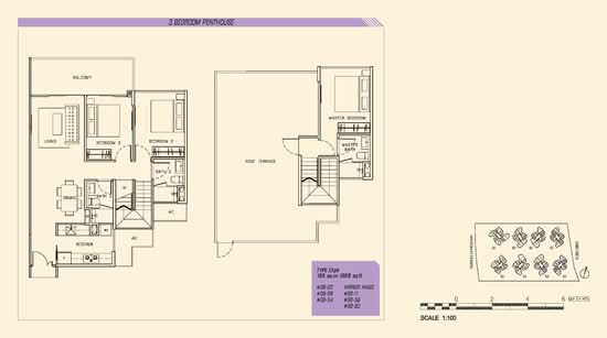 Parc Olympia - Floor Plan