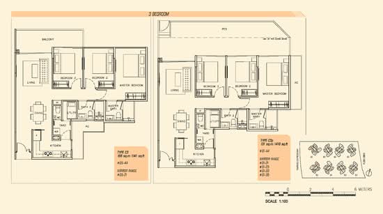 Parc Olympia - Floor Plan