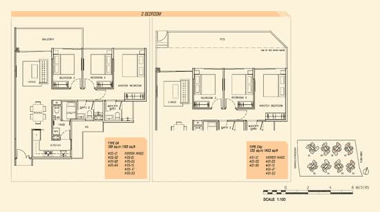 Parc Olympia - Floor Plan
