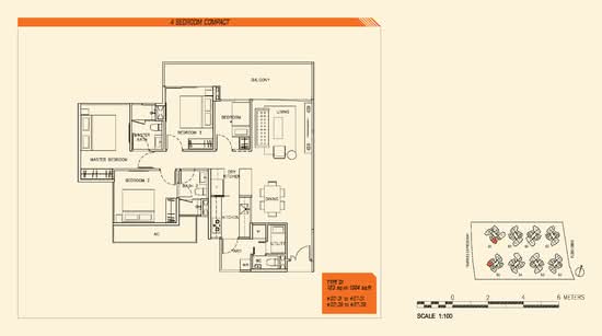 Parc Olympia - Floor Plan