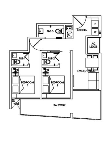 28 Imperial Residences - Floor Plan