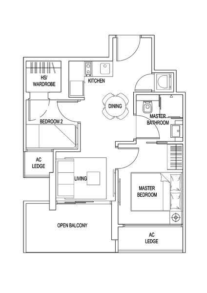 One Dusun Residences, 1 Jalan Dusun, Balestier / Toa Payoh, 2 Bedrooms, 506 sqft, Condominium For Sale, by Alan Yeo, 500190719 - PropertyGuru.com.sg