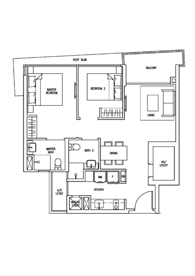 Skies Miltonia - Floor Plan
