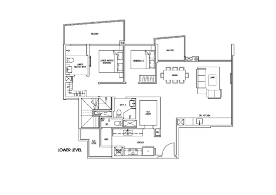 Skies Miltonia - Floor Plan