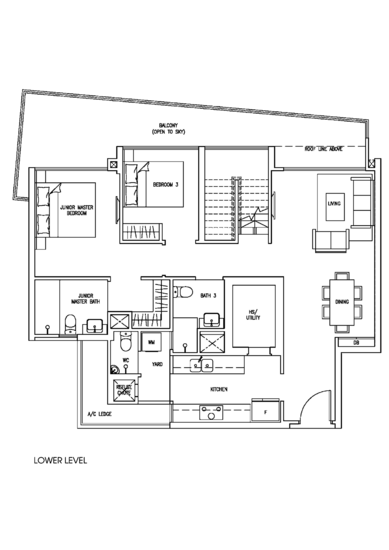 Skies Miltonia - Floor Plan