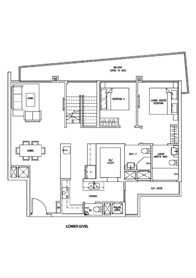 Skies Miltonia - Floor Plan
