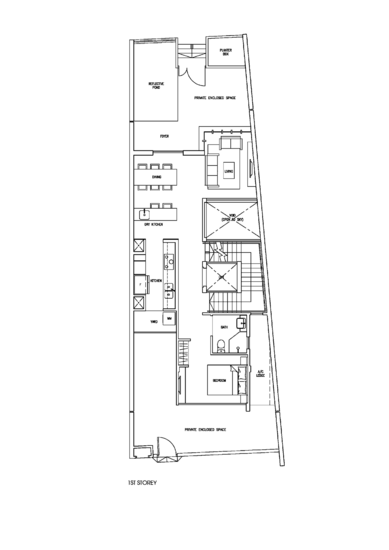 Skies Miltonia - Floor Plan
