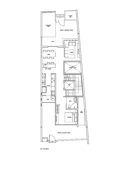 Skies Miltonia - Floor Plan