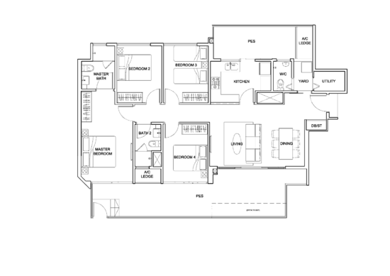 Kovan Regency - Floor Plan