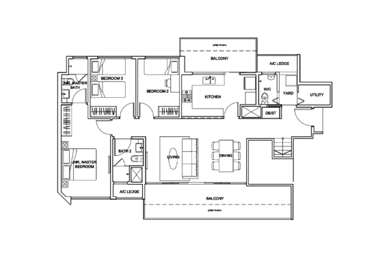 Kovan Regency - Floor Plan