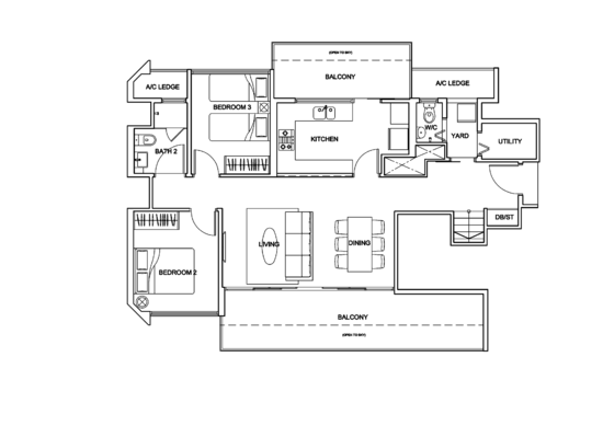 Kovan Regency - Floor Plan