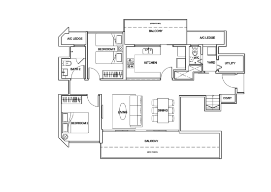 Kovan Regency - Floor Plan