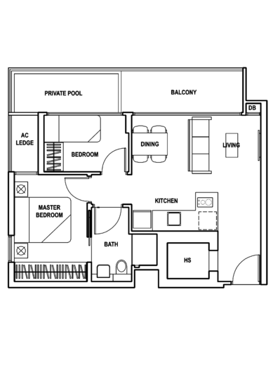 Daisy Suites - Floor Plan