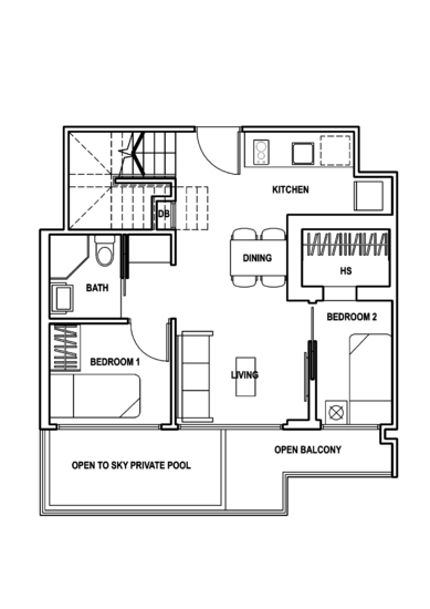 Daisy Suites - Floor Plan