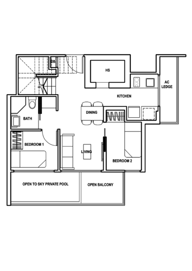 Daisy Suites - Floor Plan