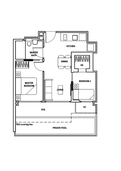 Daisy Suites - Floor Plan