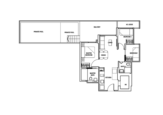Daisy Suites - Floor Plan