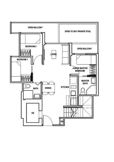 Daisy Suites - Floor Plan