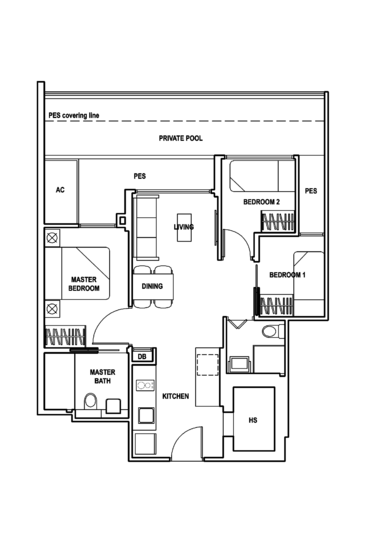 Daisy Suites - Floor Plan