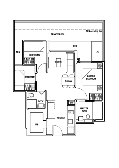 Daisy Suites - Floor Plan