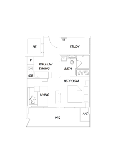 Aura 83 - Floor Plan