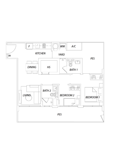 Aura 83 - Floor Plan