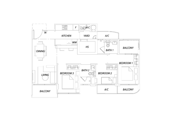 Aura 83 - Floor Plan
