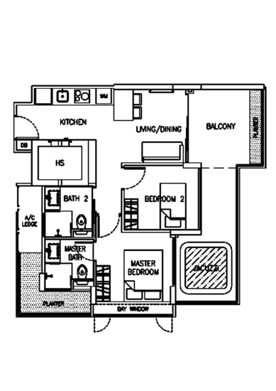 Liberte - Floor Plan