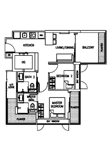 Liberte - Floor Plan