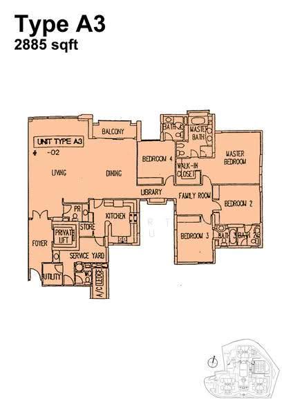 Ardmore Park, 9 Ardmore Park, Tanglin / Holland / Bukit Timah, 4 Bedrooms, 2,885 sqft, Condominium For Sale, by Priscilla Low, 60188936 - 2D - PropertyGuru.com.sg