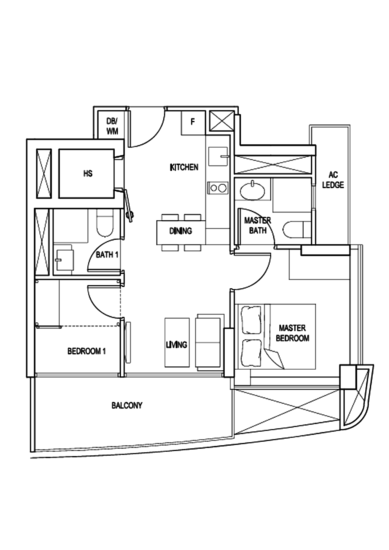 Spottiswoode Suites - Floor Plan
