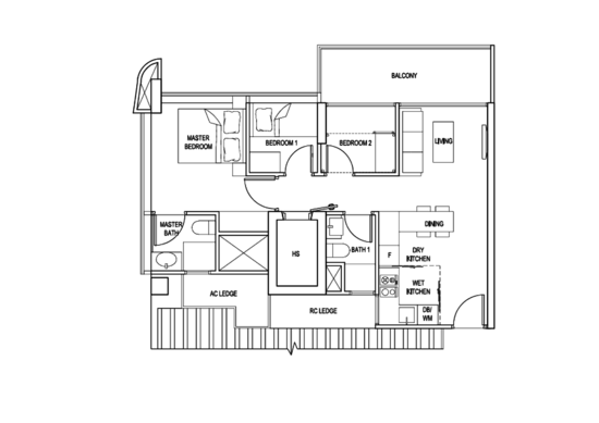 Spottiswoode Suites - Floor Plan