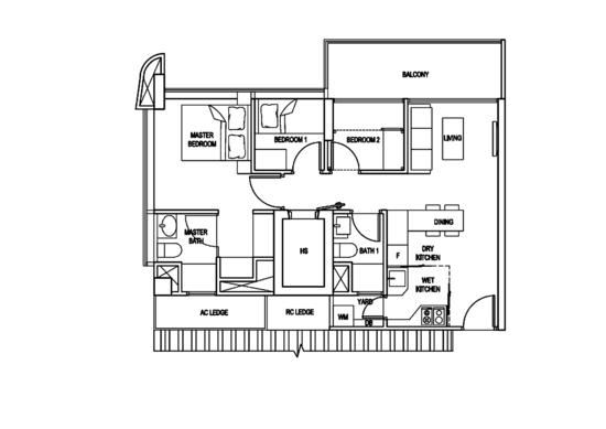 Spottiswoode Suites - Floor Plan