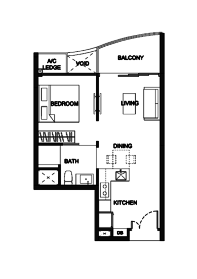 Kingsford Hillview Peak - Floor Plan