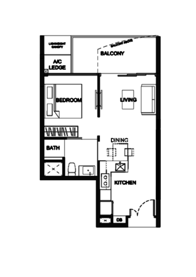 Kingsford Hillview Peak - Floor Plan