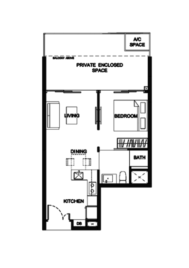 Kingsford Hillview Peak - Floor Plan