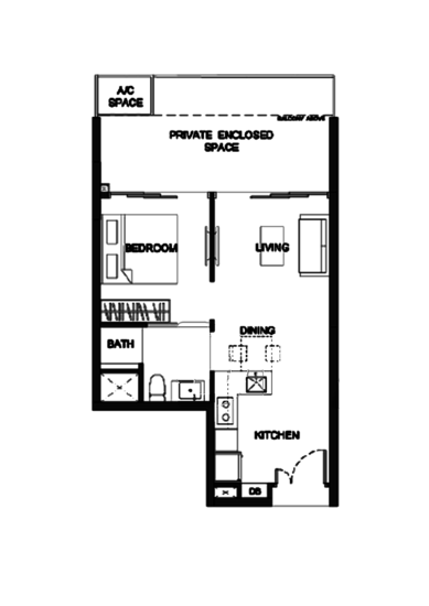 Kingsford Hillview Peak - Floor Plan