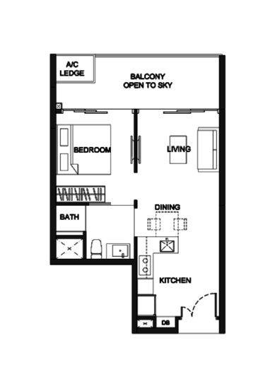 Kingsford Hillview Peak - Floor Plan