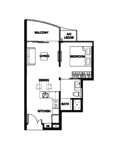 Kingsford Hillview Peak - Floor Plan