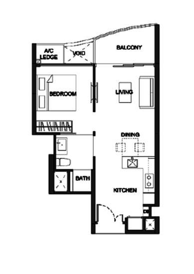 Kingsford Hillview Peak - Floor Plan