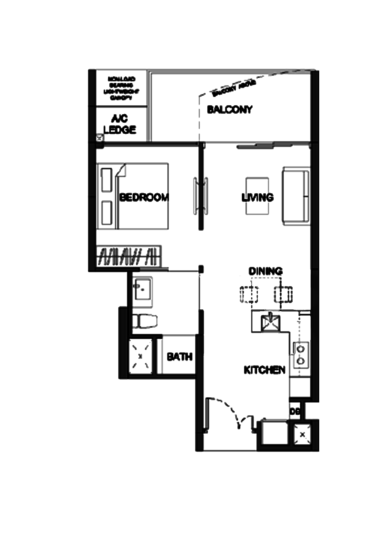 Kingsford Hillview Peak - Floor Plan