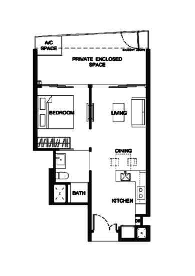 Kingsford Hillview Peak - Floor Plan