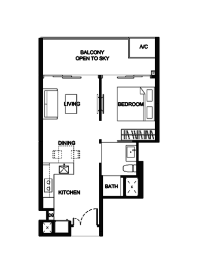 Kingsford Hillview Peak - Floor Plan