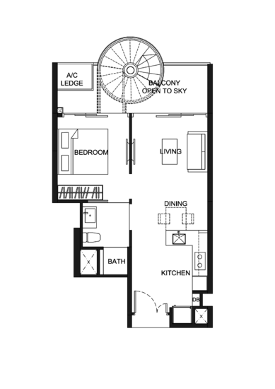 Kingsford Hillview Peak - Floor Plan