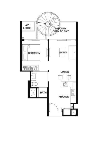 Kingsford Hillview Peak - Floor Plan