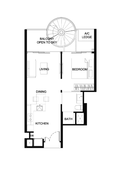 Kingsford Hillview Peak - Floor Plan